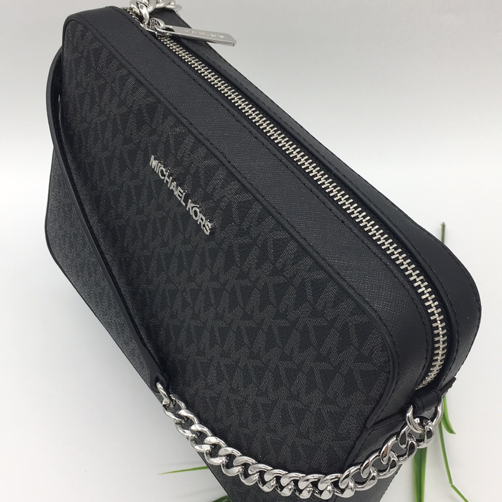 MICHAEL KORS JET SET ITEM LG EW CROSSBODY LEATHER - Picture 4 of 8